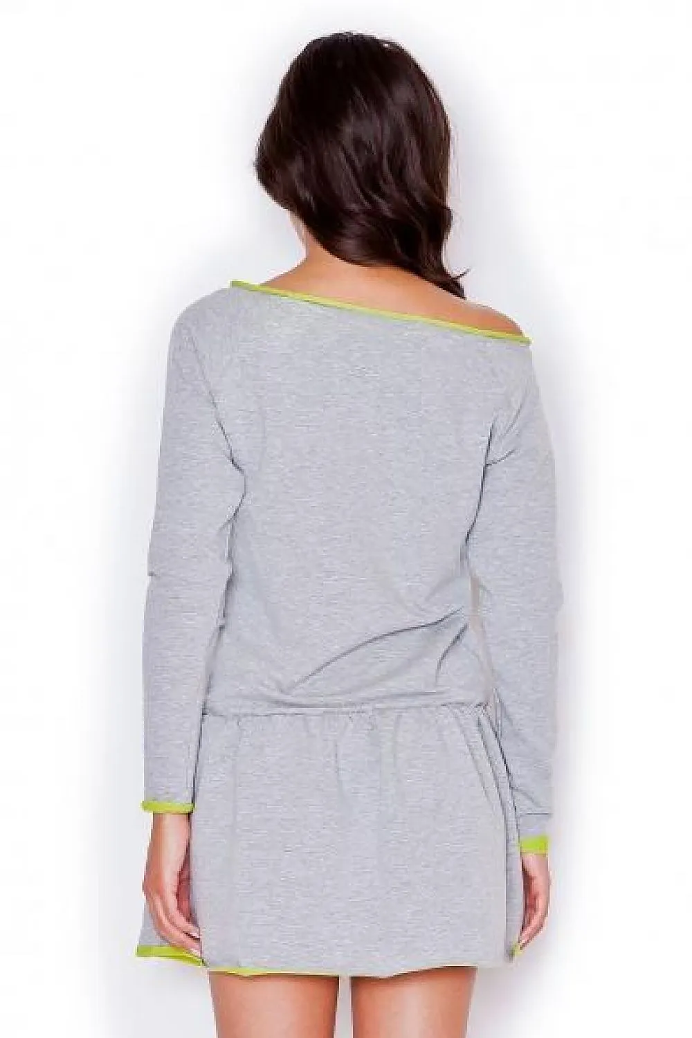 Athleisure Elegance Waist-Tie Mini Dress for Effortless Fashion