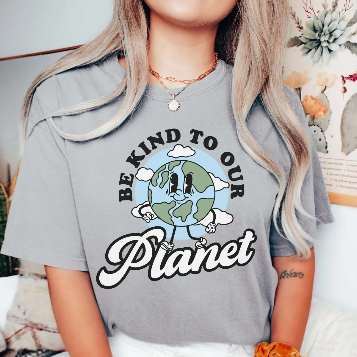 Be kind to our planet Comfort Color Wholesale Tee