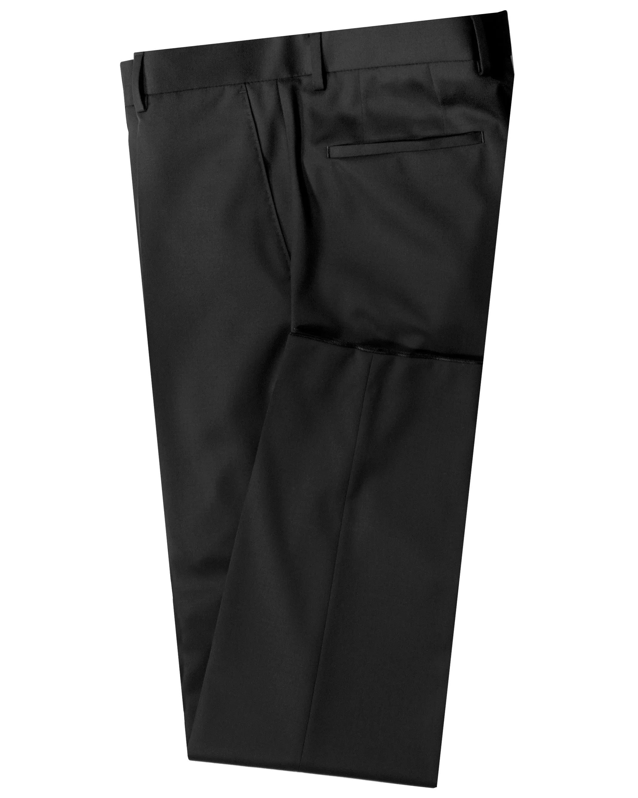 Boss Slim Fit Virgin Wool Serge Trousers - Black (Piece 2)