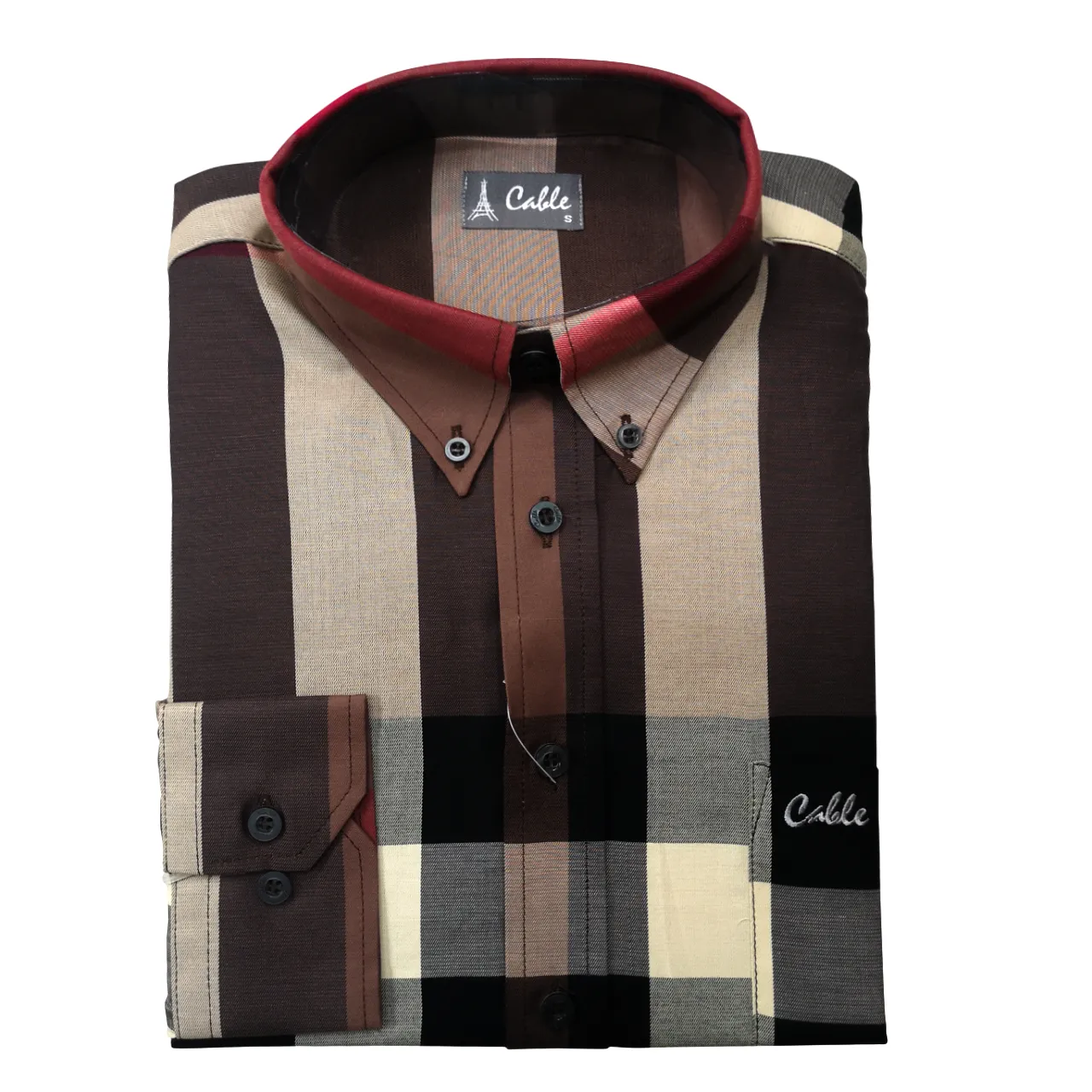 Cable Check Burberry LS REG Shirt