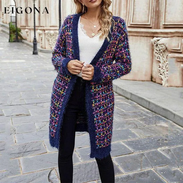 Casual Colorful Warm Cardigan