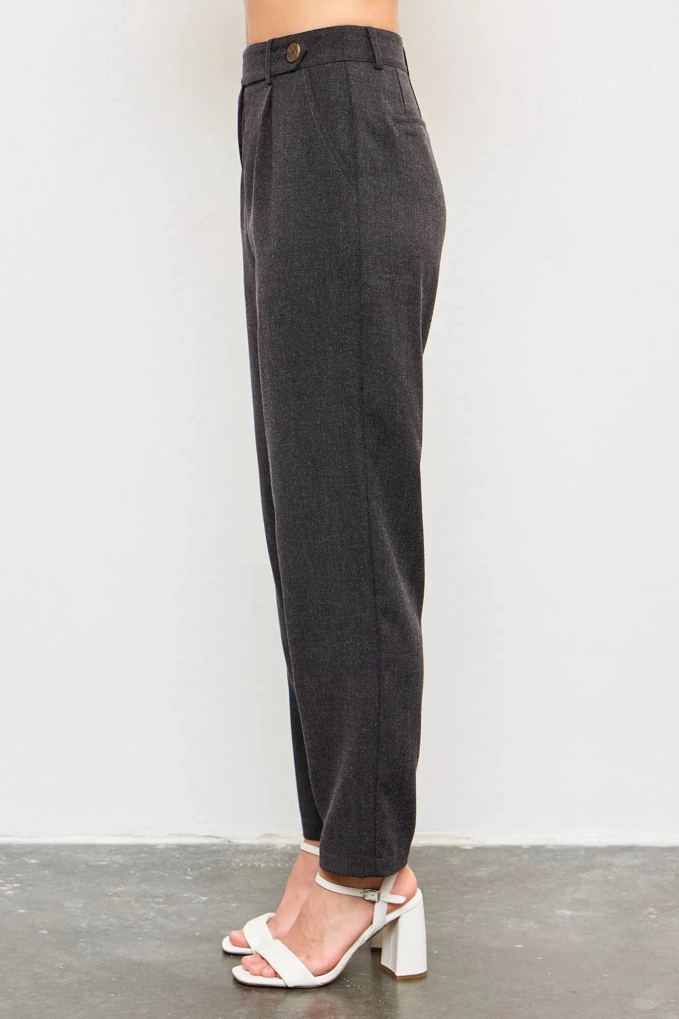 Charcoal Slim Pant