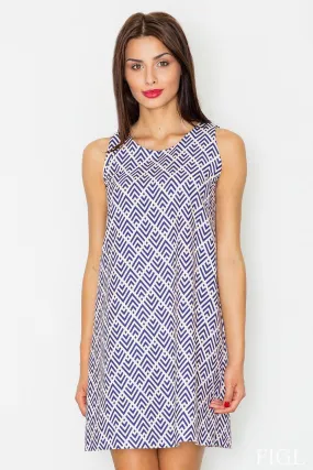 Effortless Elegance: Flared Sleeveless Daydress by Figl