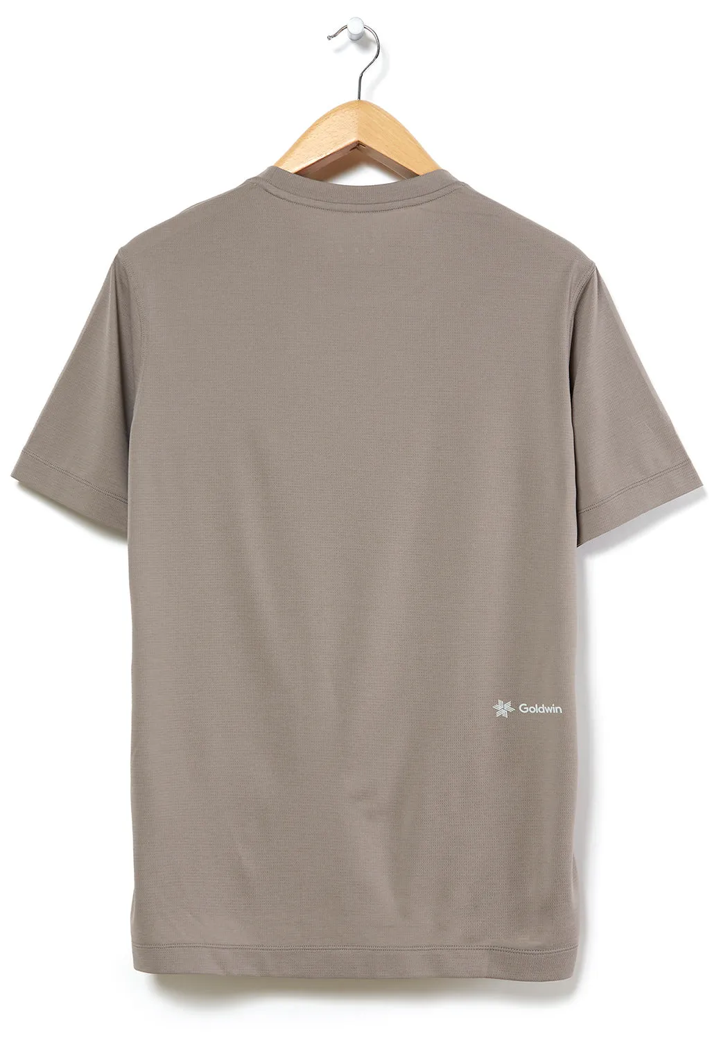 Goldwin LW-Dry Men's T-shirt - Brown Stone