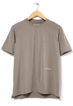 Goldwin LW-Dry Men's T-shirt - Brown Stone