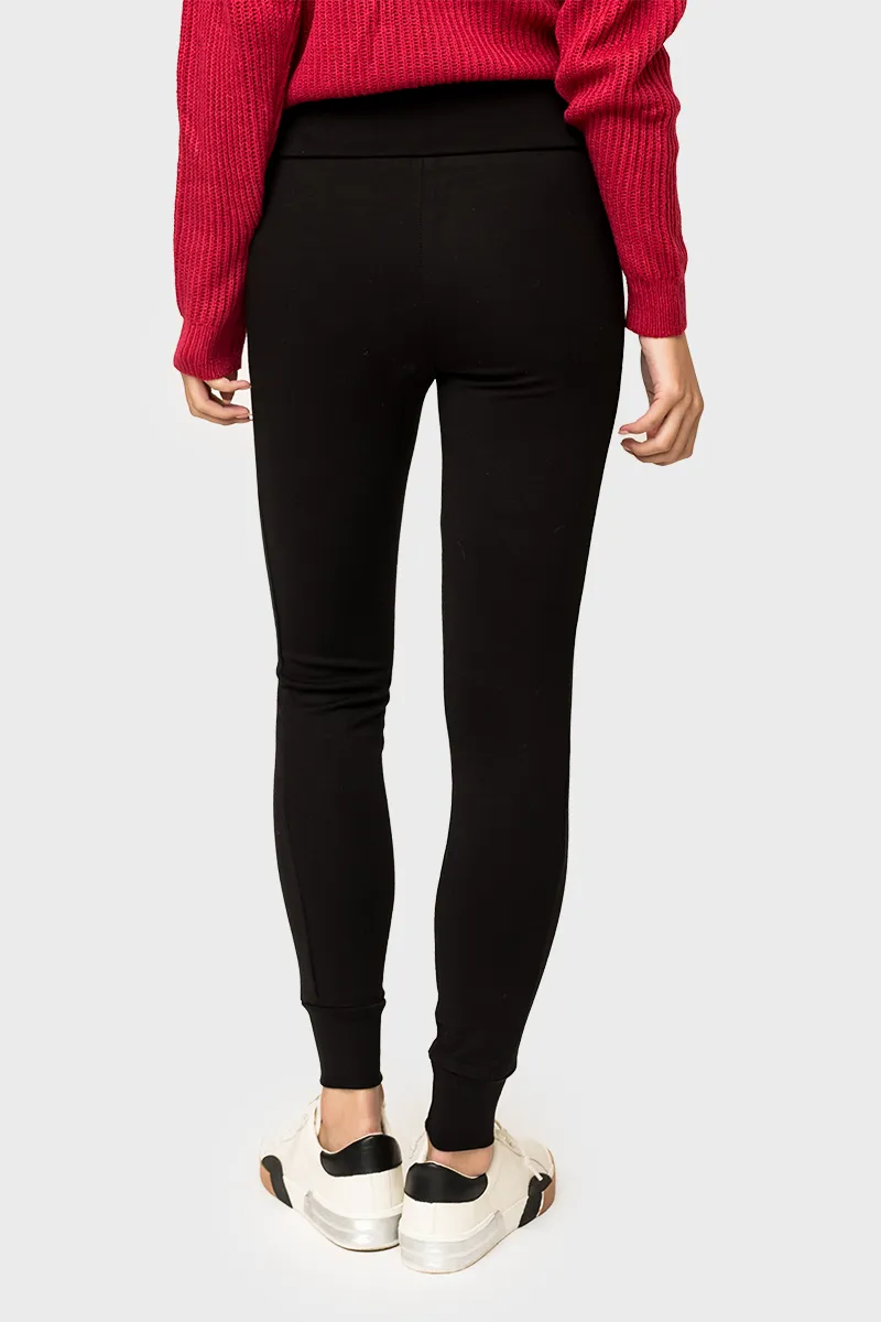 High Waist Essential Soft Ponte Jogger Legging