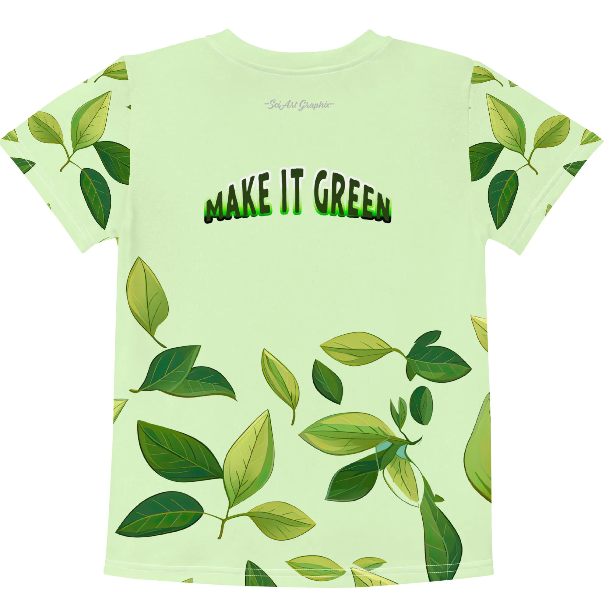 Kids T-Shirt Make it Green