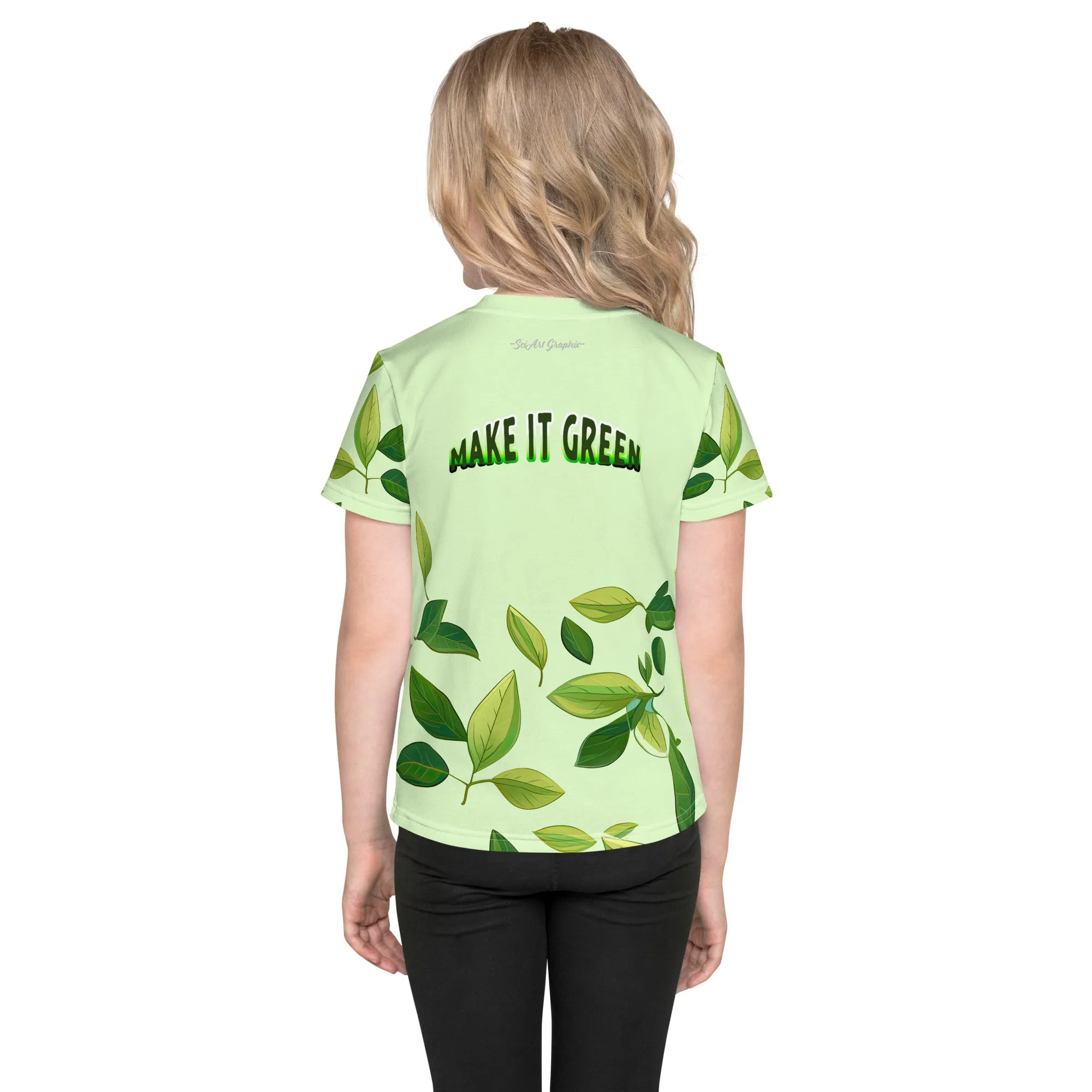 Kids T-Shirt Make it Green