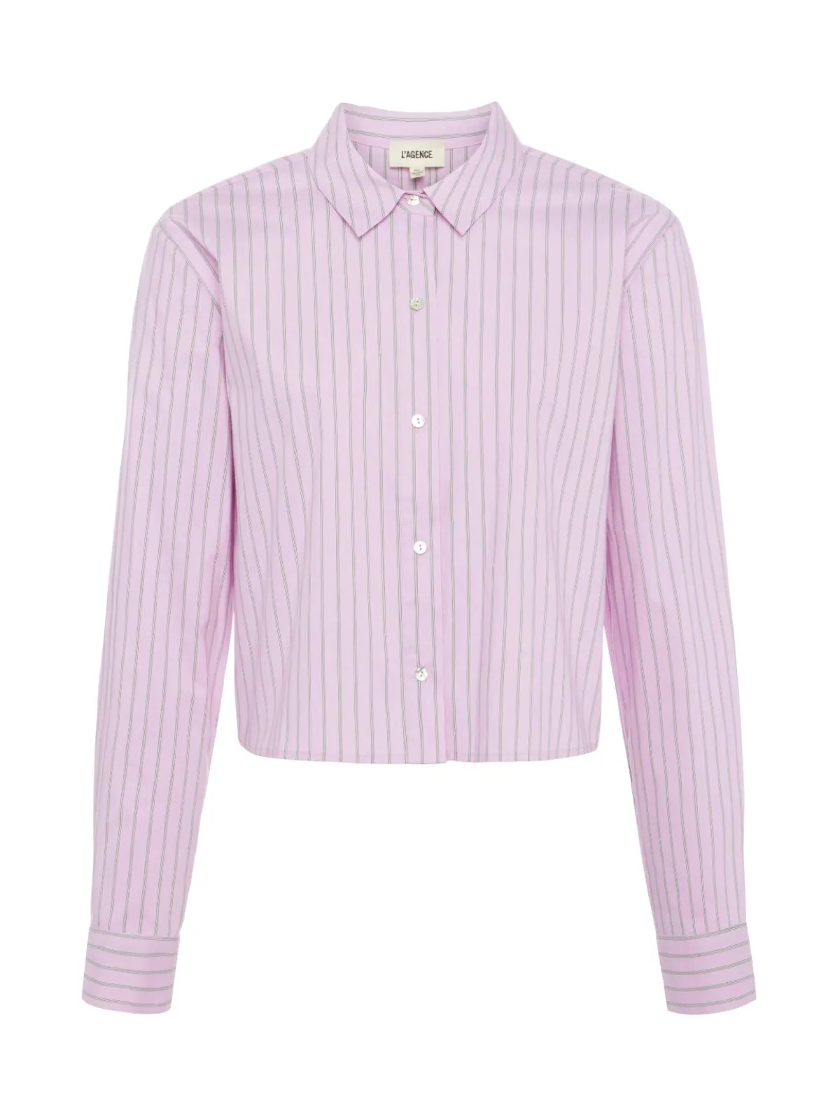 L'Agence Cosette Striped Button-Down Shirt