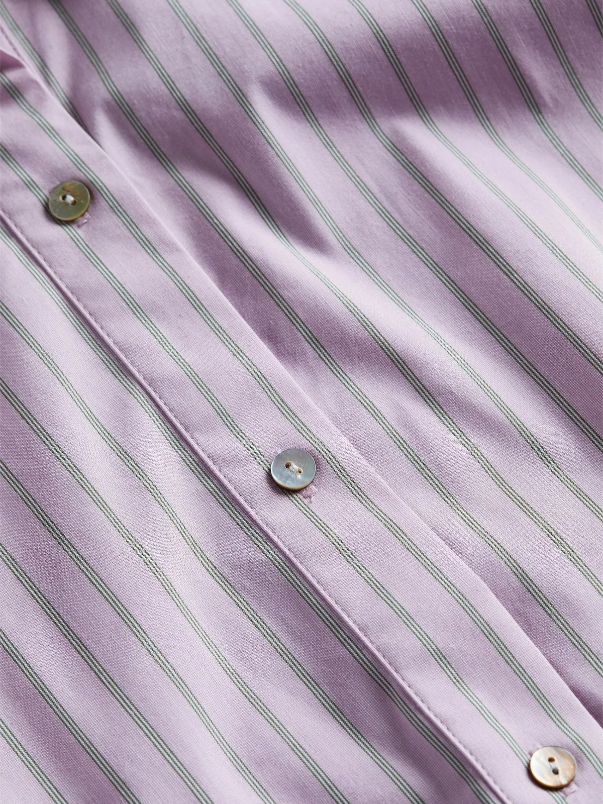 L'Agence Cosette Striped Button-Down Shirt