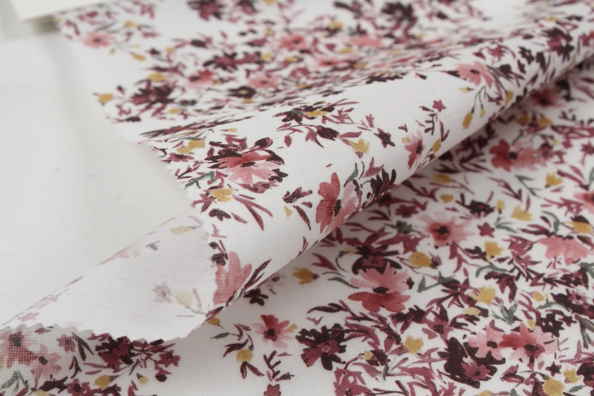 Light Cotton Voile  - Floral Digital Print - 4 Variants Available