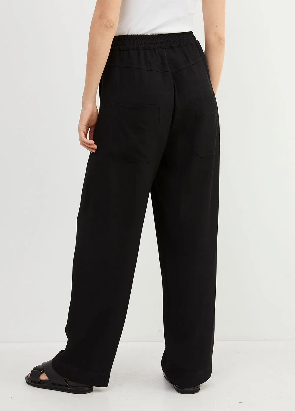 Relaxed Pull On Pants