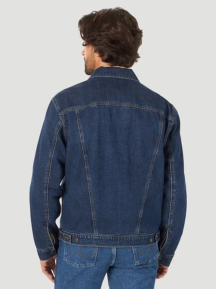 Sale ✨Wrangler Blanket Lined Solid Denim Jacket