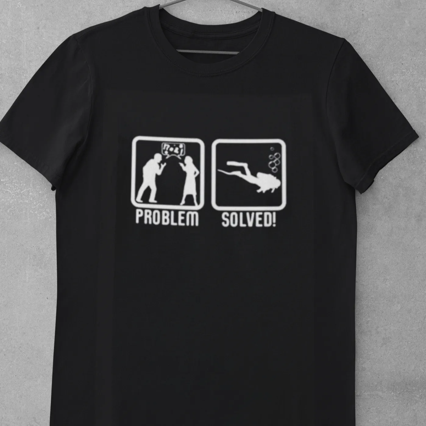 Scuba diving T-Shirt for Women | Scuba Diving, Problem Solved