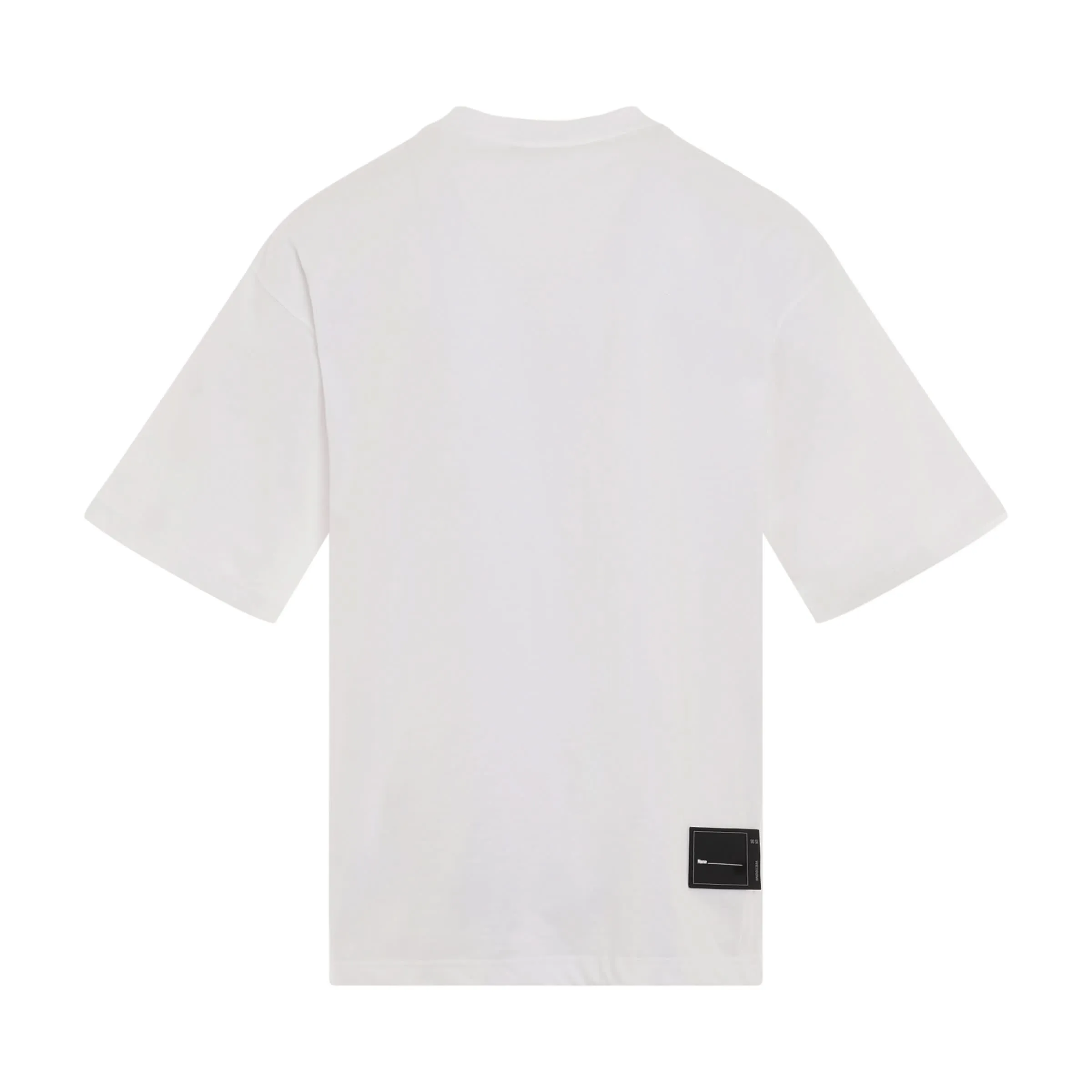 We11done Print T-Shirt in White